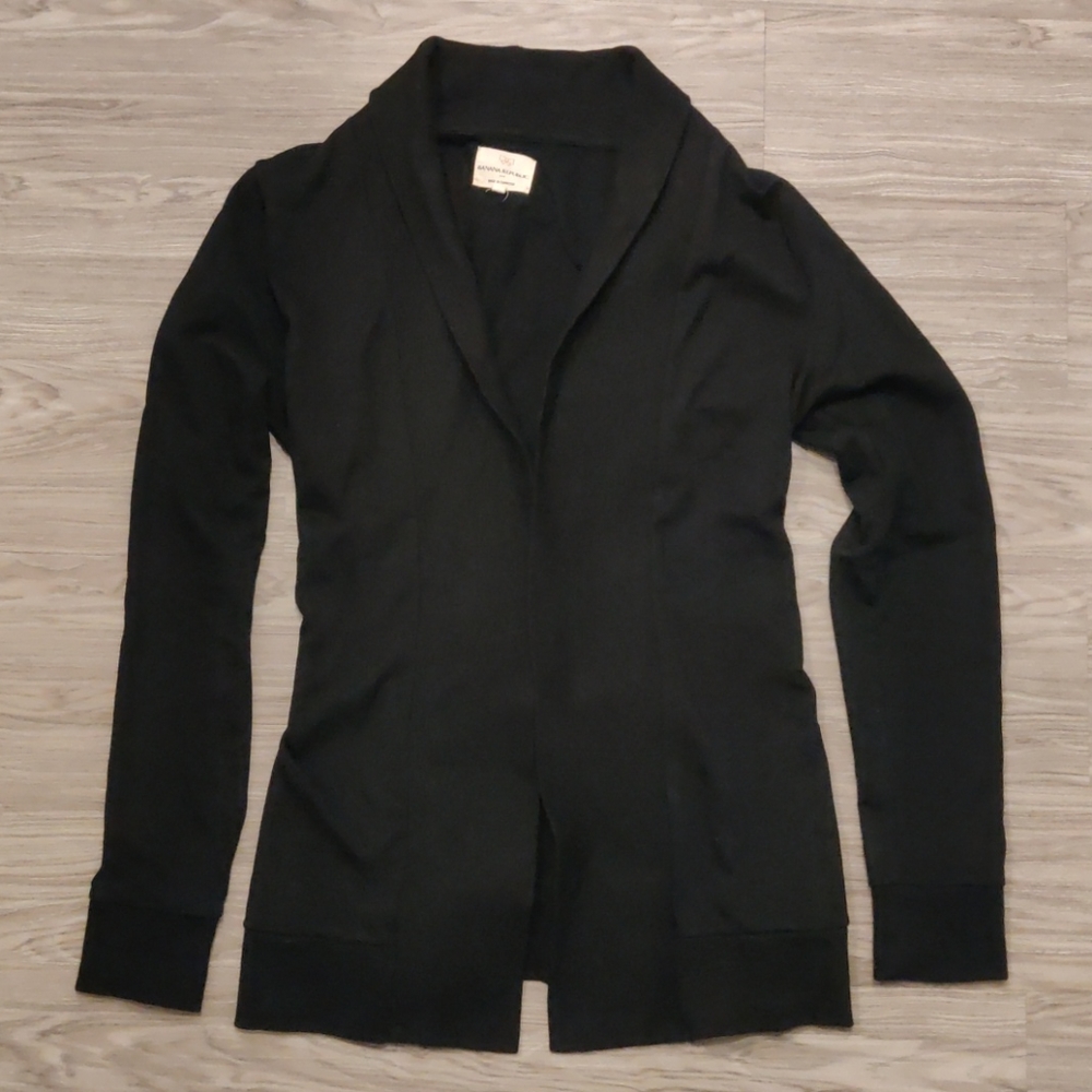 Banana Republic Black Open Cardigan Size Medium